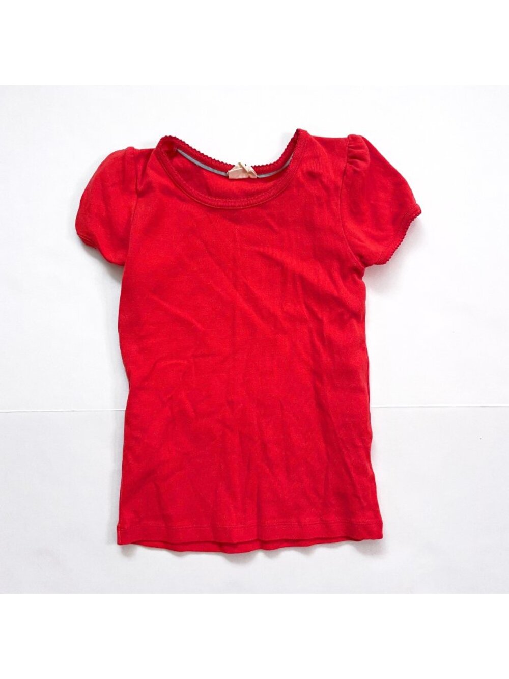 Mini Boden Pointelle Tee, Size 13/14